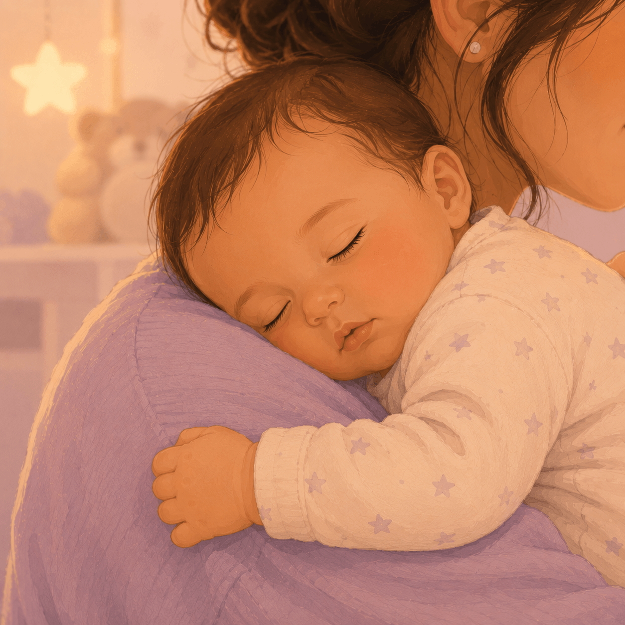 Baby sleeping peacefully